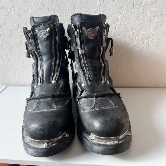 HARLEY DAVIDSON Men's Motorcycle Brake Lights Riding Boots - Picture 2 of 10